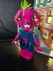 Galactus Custom Marvel Assembled Minifigure Fantastic Four